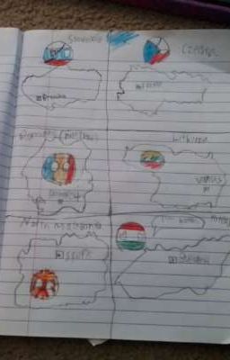 I drew some countries.