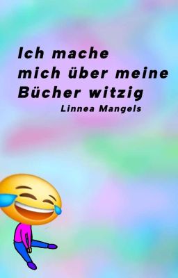 Ich mache mich über meine Bücher witzig