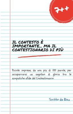 Il contesto è importante... ma il Contestionario di più