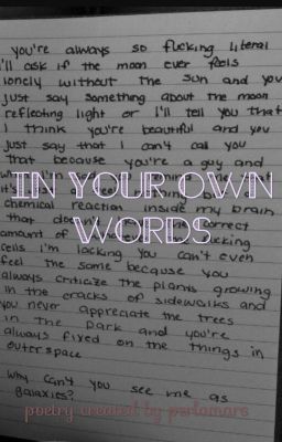 in your own words 