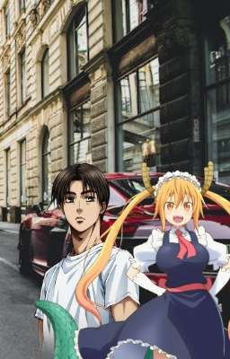 Initial D x Miss kobayashi san 