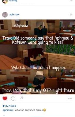 Katelyn and Travis plus Aphmau and Aaron