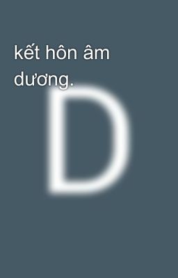 kết hôn âm dương.