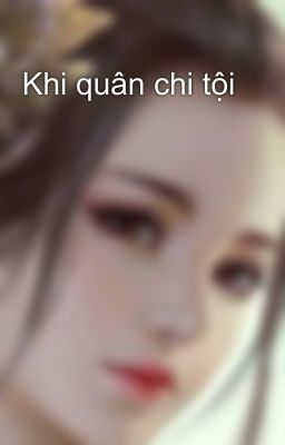 Khi quân chi tội