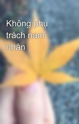 Không phụ trách nam nhân