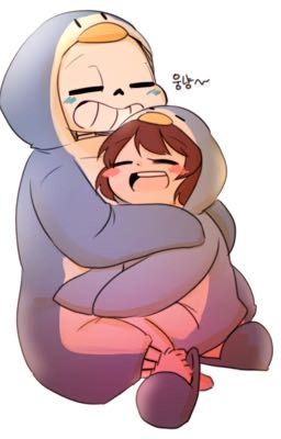 Kid sans x frisk