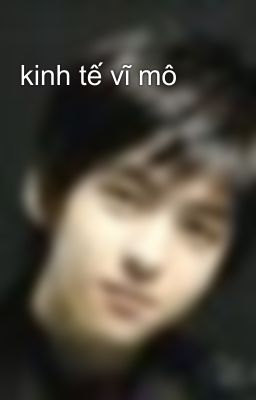 kinh tế vĩ mô