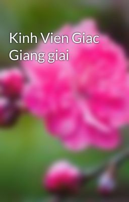 Kinh Vien Giac Giang giai