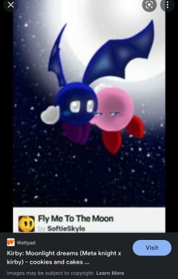 Kirby: Moonlight dreams (Meta knight x kirby)