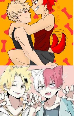 Kiri-Chiot et Chat-Minari [MHA Bakushima /TodoKami Two-Shot]