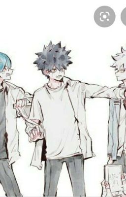 Kirishima x Bakugou x Midoriya 