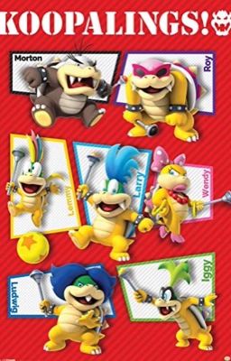 Koopalings x bowser sister dragon reader