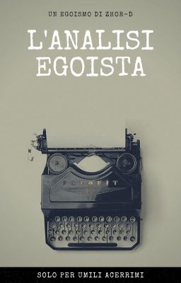 L'analisi egoista (iscrizioni chiuse)