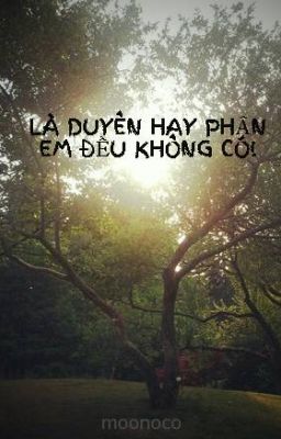 LÀ DUYÊN HAY PHẬN EM ĐỀU KHÔNG CÓ!