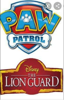 La historia de la guardia del león y paw patrol