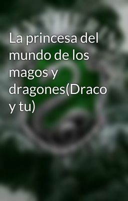 La princesa del mundo de los magos y dragones(Draco y tu)