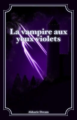 La vampire aux yeux violets