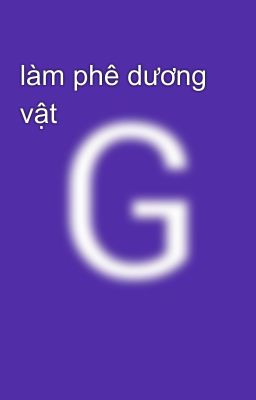 làm phê dương vật