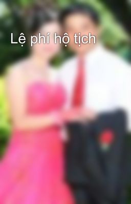 Lệ phí hộ tịch