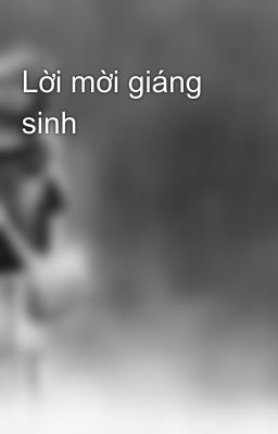 Lời mời giáng sinh