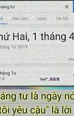 Lời tỏ tình tháng tư