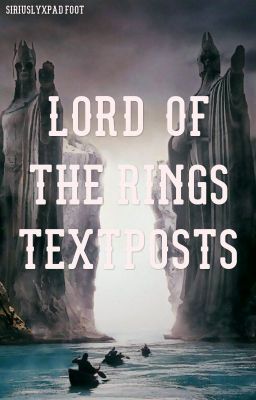 Lord of the Rings Textposts