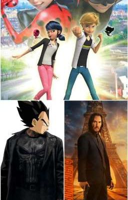 Los protectores de Paris (Miraculous x John Wick Y Vegeta