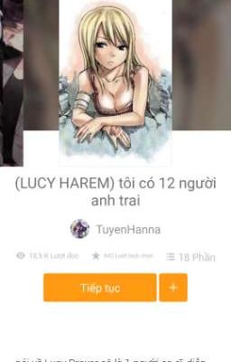 ( LUCY HAREM) tôi  có 12 người anh trai