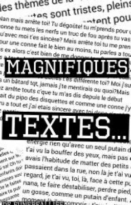 Magnifiques textes ...