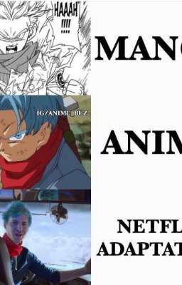 manga anime Netflix adaptation memes