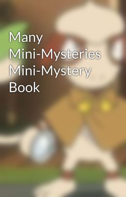 Many Mini-Mysteries Mini-Mystery Book