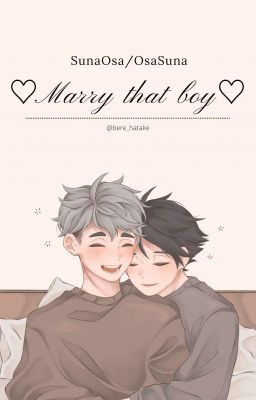 ♡ Marry that boy ♡