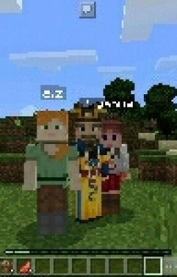 me and my sisters on minecraft