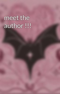 meet the author !!!