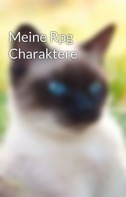 Meine Rpg Charaktere