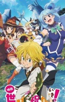 Meliodas en el mundo de konosuba