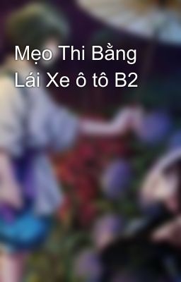 Mẹo Thi Bằng Lái Xe ô tô B2