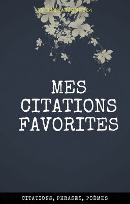 Mes citations favorites