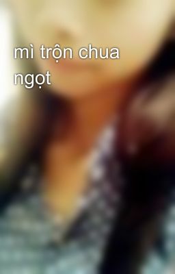 mì trộn chua ngọt