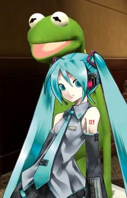 miku x kermit