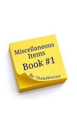 Miscellaneous Items; Book #1