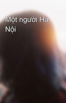 Một người Hà Nội