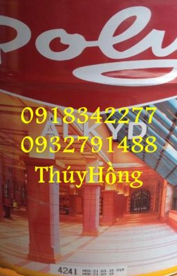 MUA SƠN DẦU POLY MÀU 210,444,555,640,766 THÙNG 20 LÍT - 0918342277 HỒNG