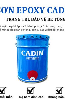 Mua Sơn Phủ Epoxy Cadin Cho Sắt ThéP Giá Tốt Cho Công Trình