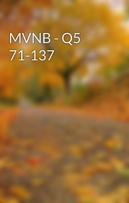 MVNB - Q5 71-137