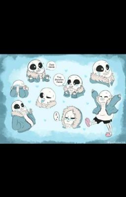 My Little Adorable Bitty  💙❤Sans and Y/N❤💙