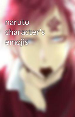 naruto character's emojis 