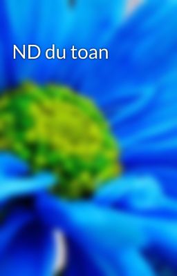 ND du toan