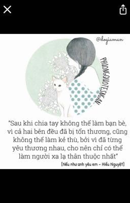 Ngày mai mình chia tay anh nhé