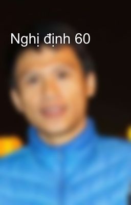 Nghị định 60